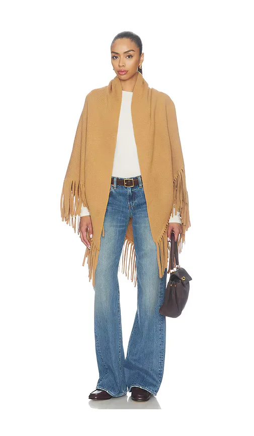 The Big Sweater Fringe Scarf by The Great