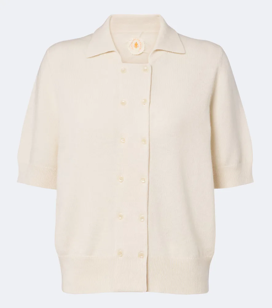 Wool and Cashmere Cardigan by Jardin Des Orangers