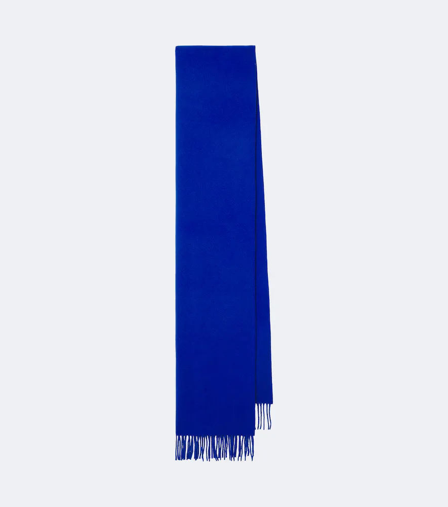 Allyson Fringed Virgin Wool Scarf by The Frankie Shop