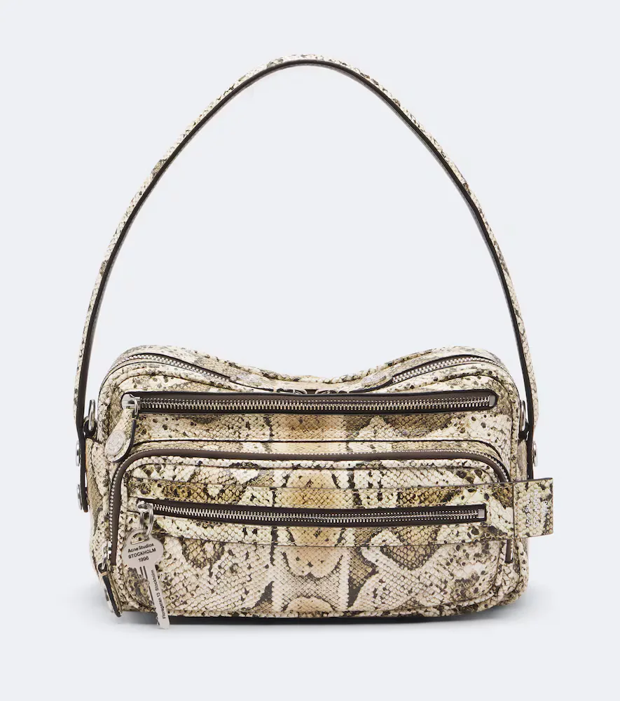 Camero Party Leather Shoulder Bag by Acne Studios