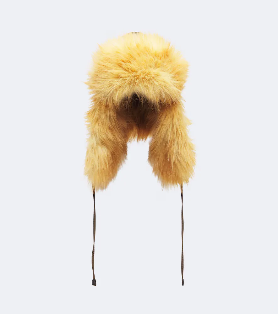 Technical Aviator Hat by Miu Miu