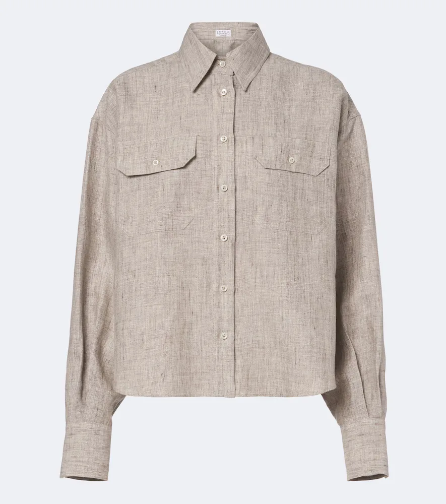 Linen Shirt by Brunello Cucinelli