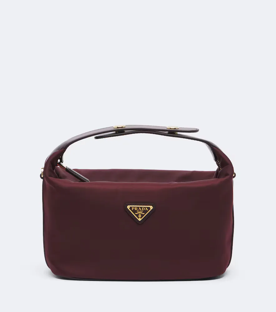 Chrie Mini Re-Nylon Top-Handle Bag by Prada