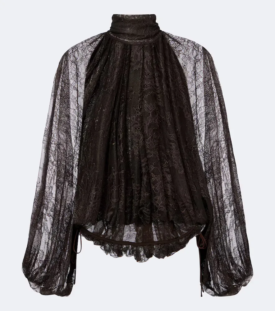Elunara Lace Blouse by De La Vali