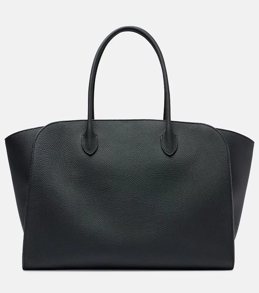 Marlo 17 Leather Tote Bag by The Row