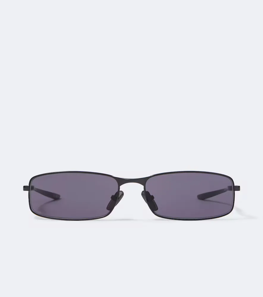 Logo Rectangular Sunglasses by Balenciaga