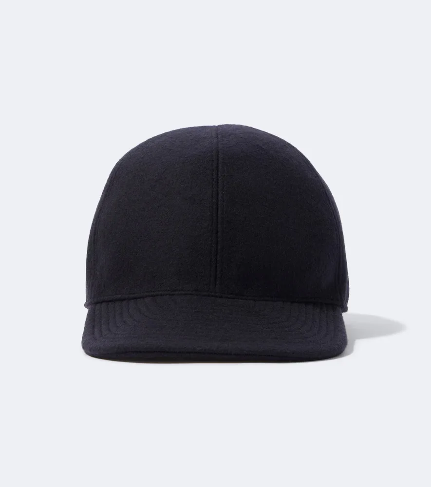 Wool and Cashmere Baseball Cap by Prada