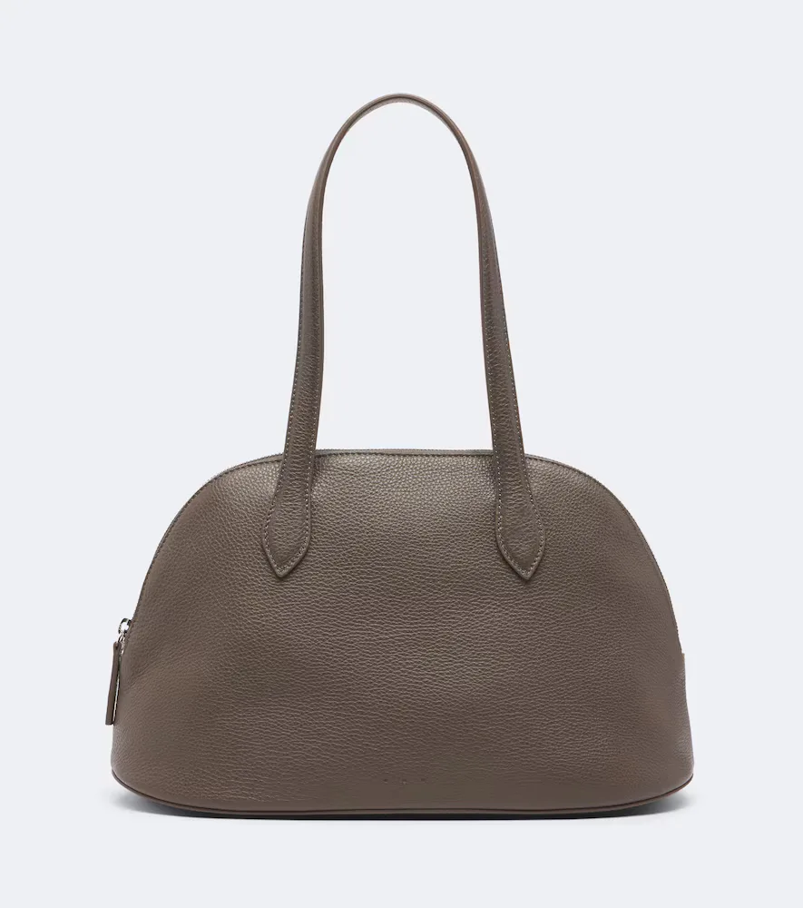 Cosmo Soft Medium Leather Bowling Bag by Aesther Ekme