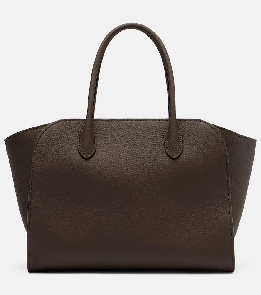 Marlo 12 Leather Tote Bag by The Row