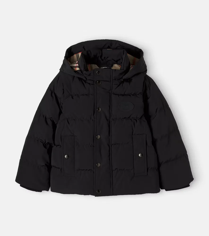 Convertible Hooded Down Jacket by Burberry