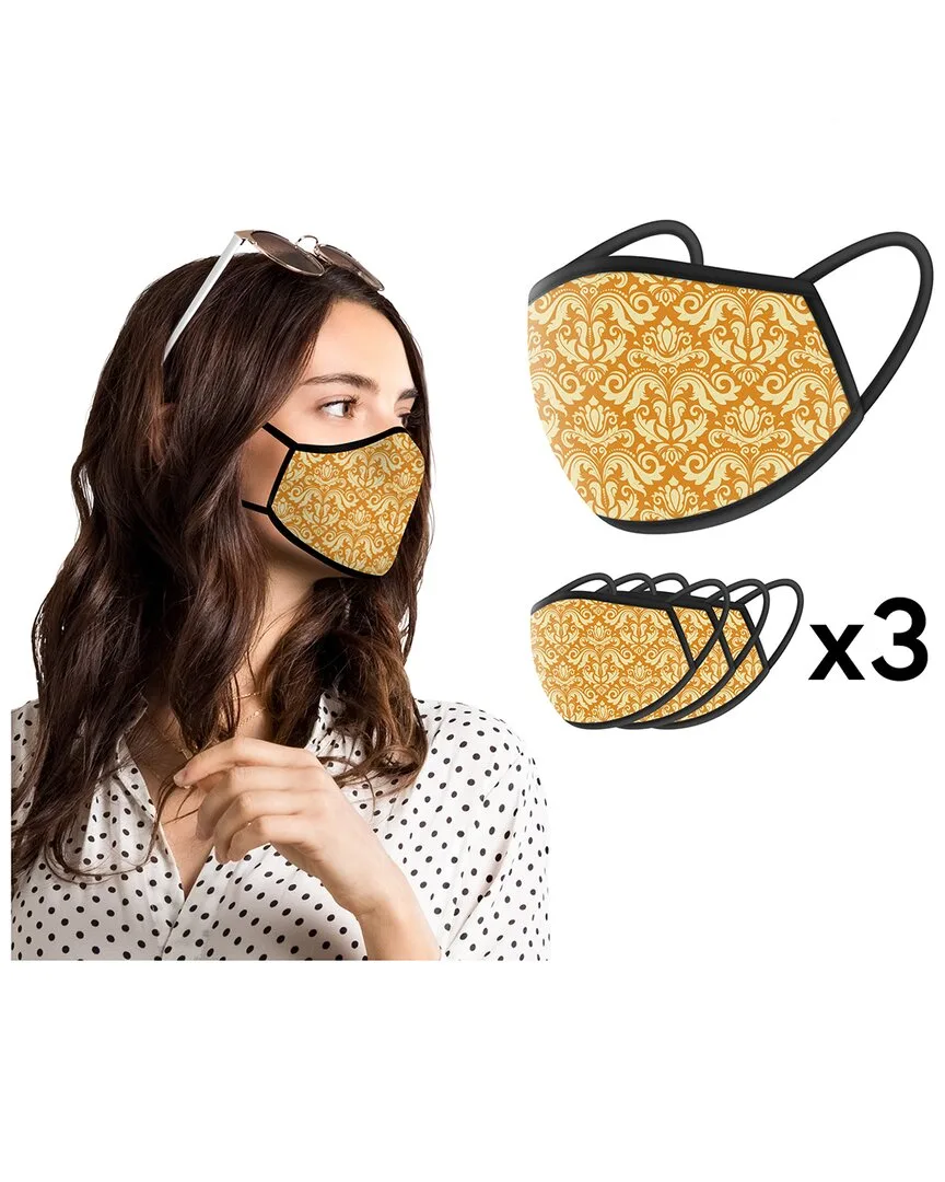 Floral Gold Face Mask by World Tech Toys