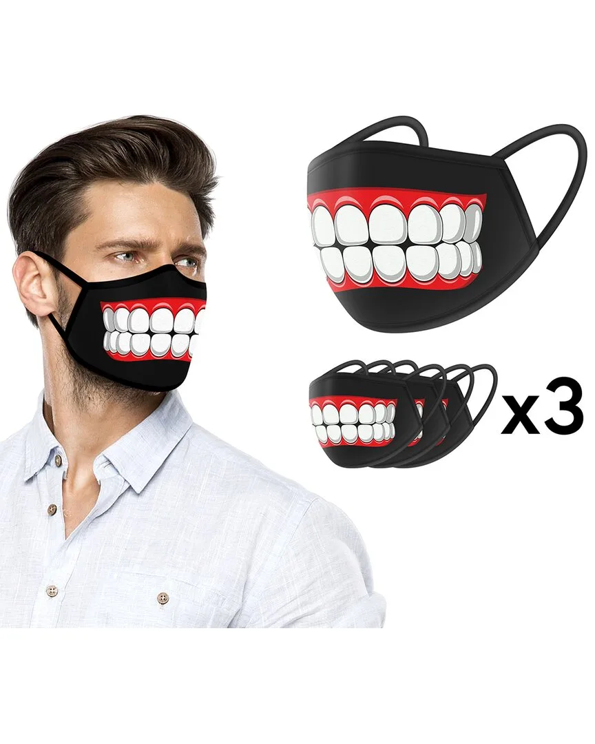 Cartoon Teeth-Grin Face Mask by World Tech Toys
