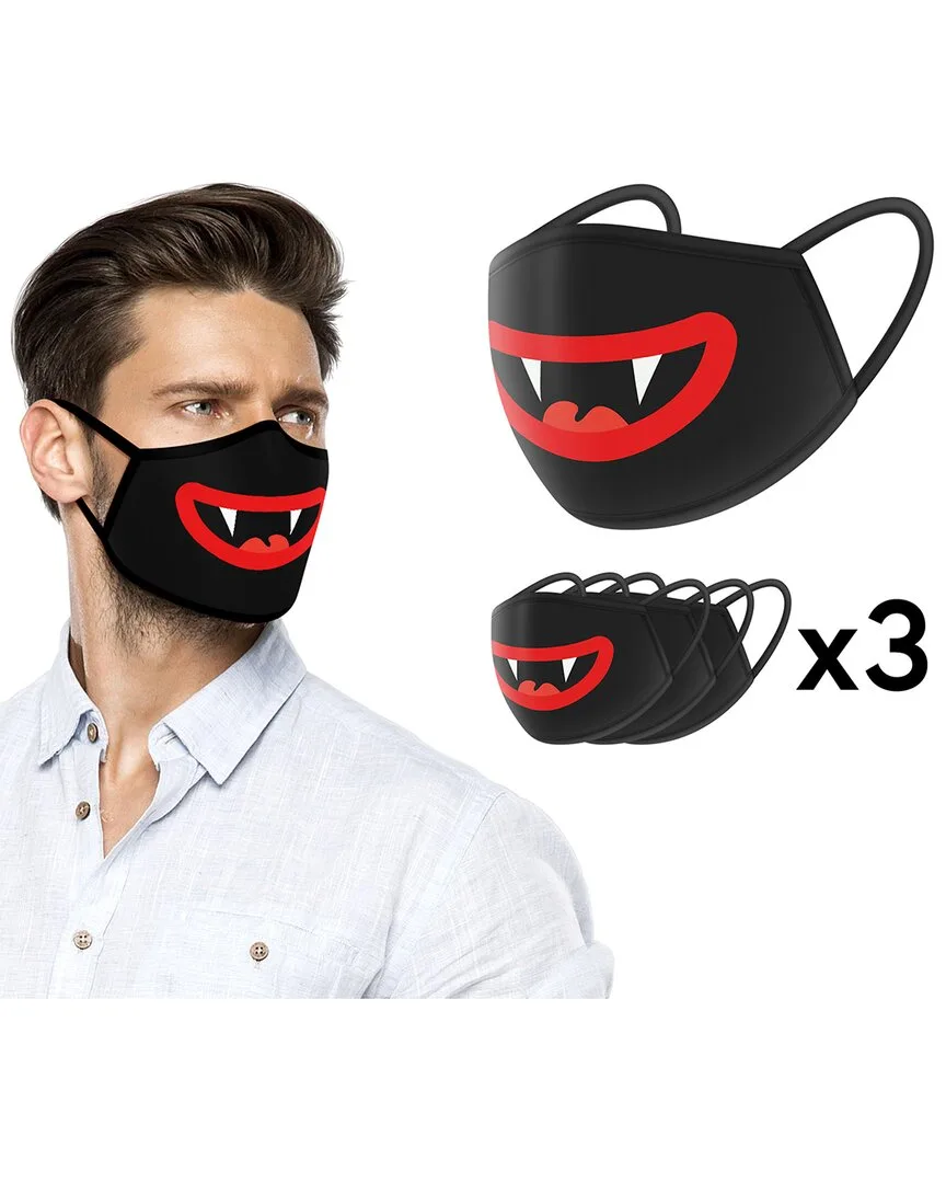 Cartoon Mouth Smiling Vampire Face Mask by World Tech Toys