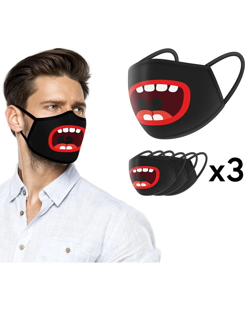 Cartoon Mouth Yelling Face Mask by World Tech Toys