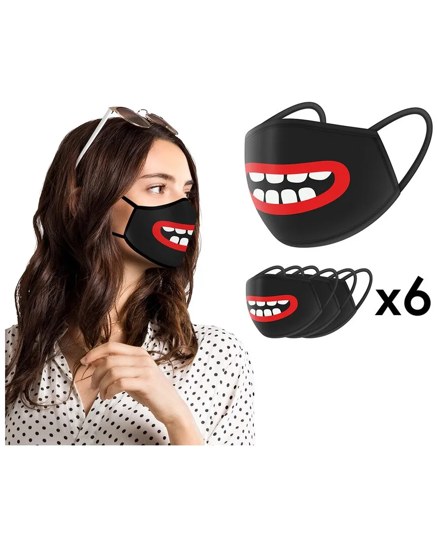 Cartoon Mouth Smiling with All Teeth Face Mask by World Tech Toys