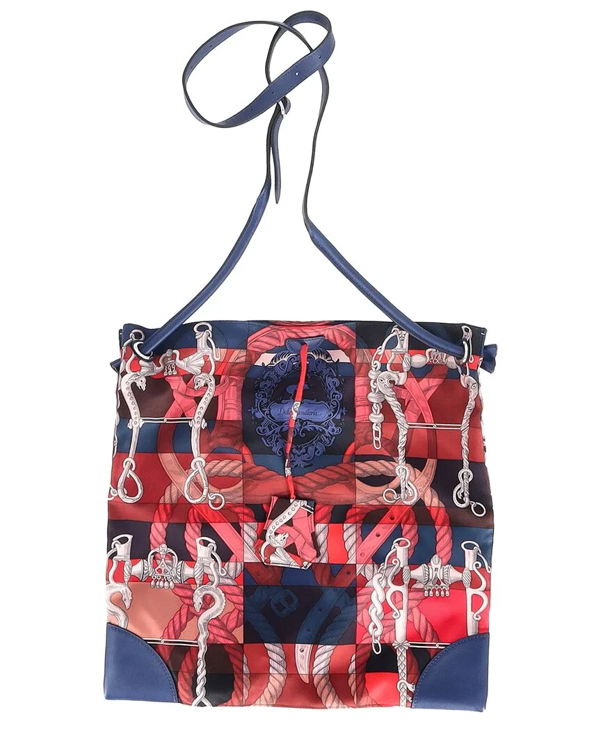 Multicolor Print Silk City Bag (authentic Pre-Loved) by Herms