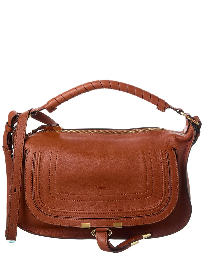 Marcie Small Leather Shoulder Bag