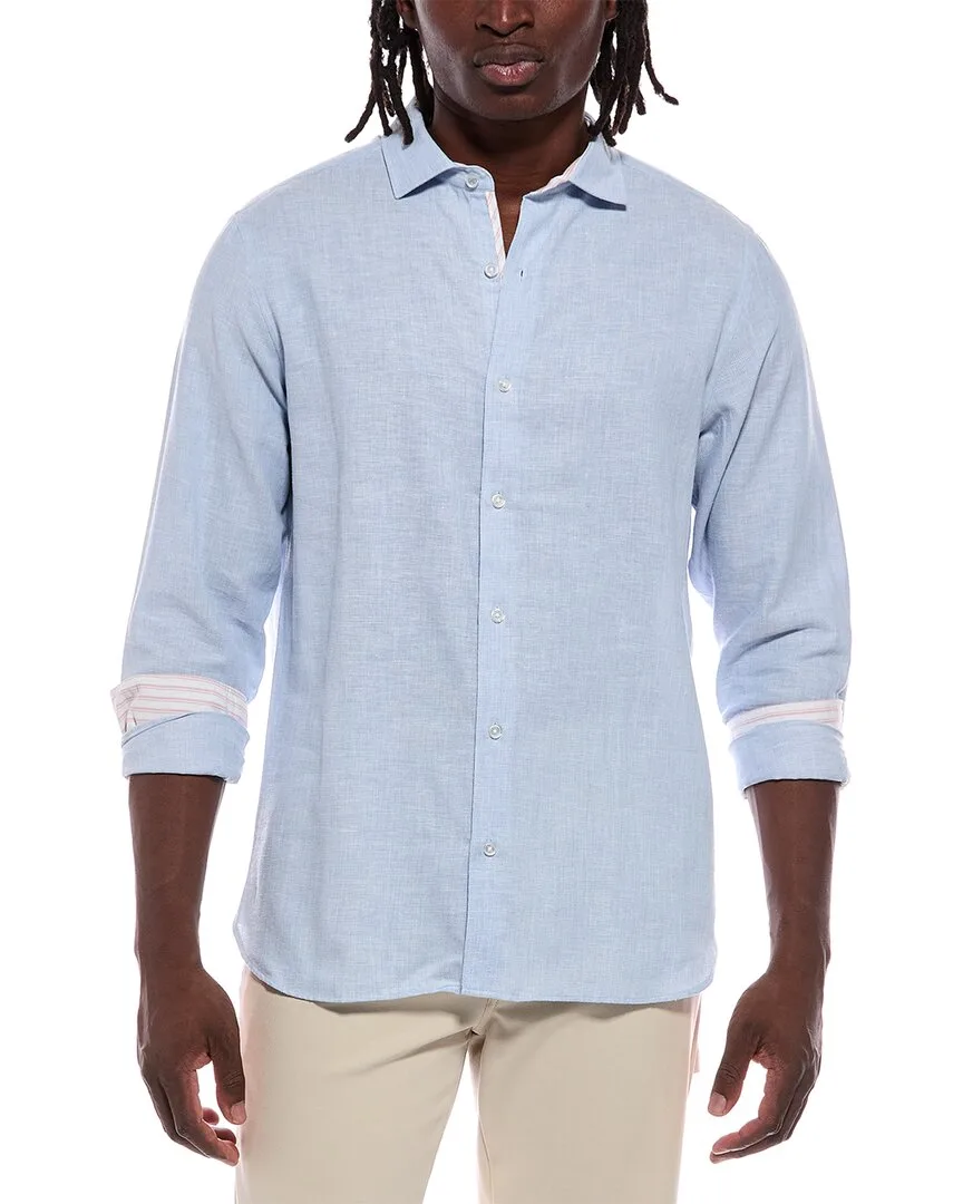 Linen-Blend Shirt by Ted Baker