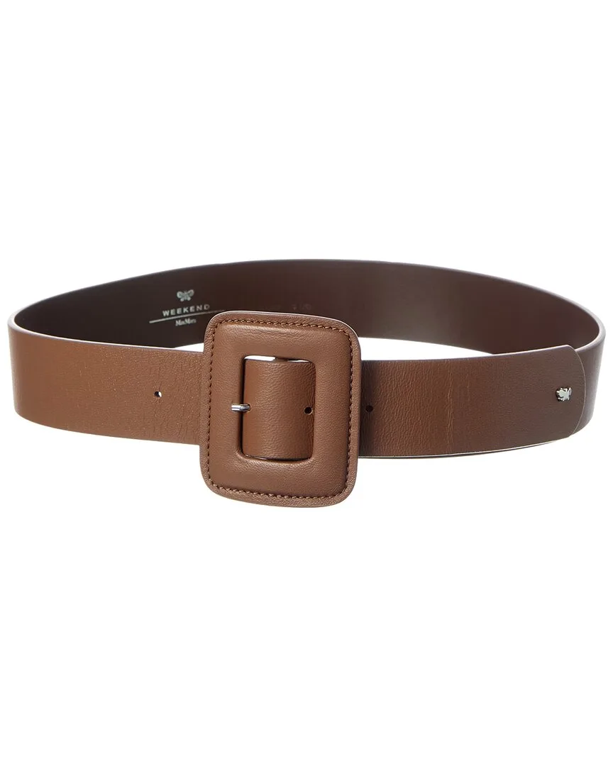 Weekend Max Mara Leather Belt by Max Mara