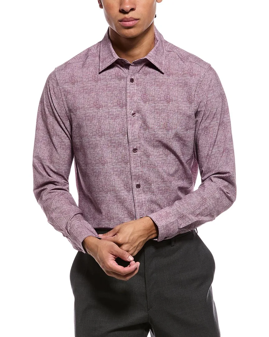 4-Way Printed Woven Sport Shirt