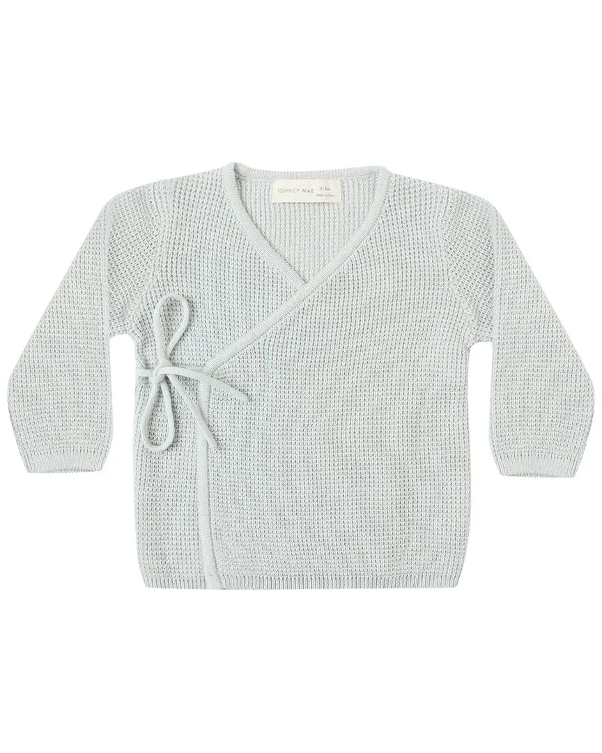 Knit Wrap Top by Quincy Mae