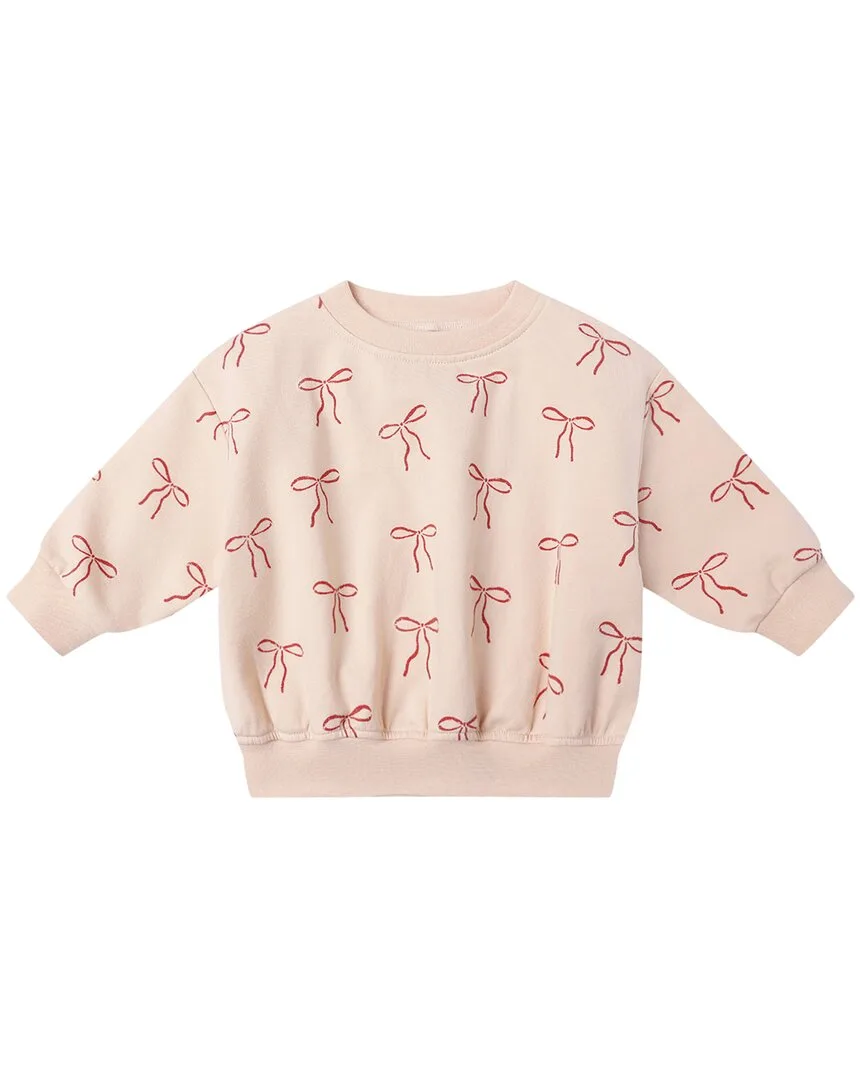 Relaxed Fleece Sweatshirt by Quincy Mae