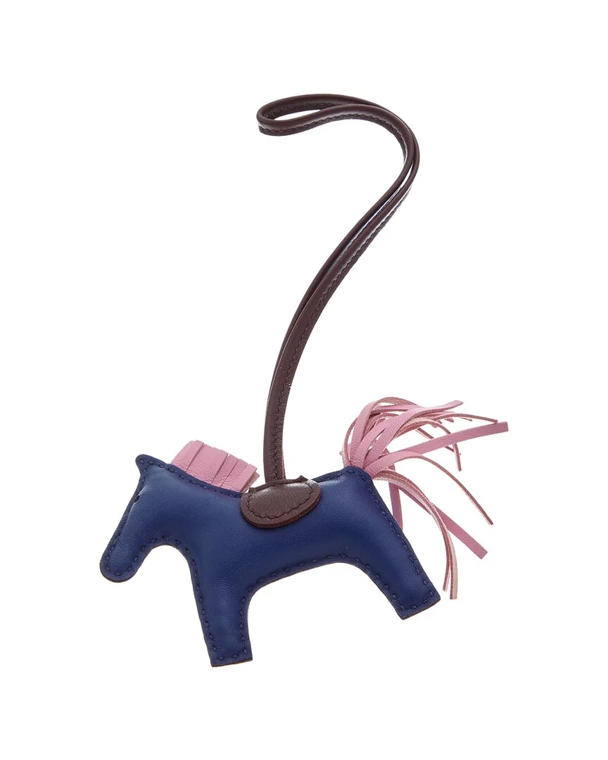 Milo Leather Rodeo Pm Keychain (authentic Pre-Loved) by Herms