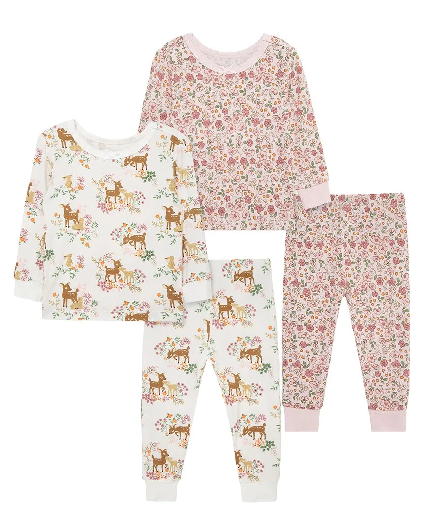 4Pc Woodland Bamboo Pajama Set by Little Me