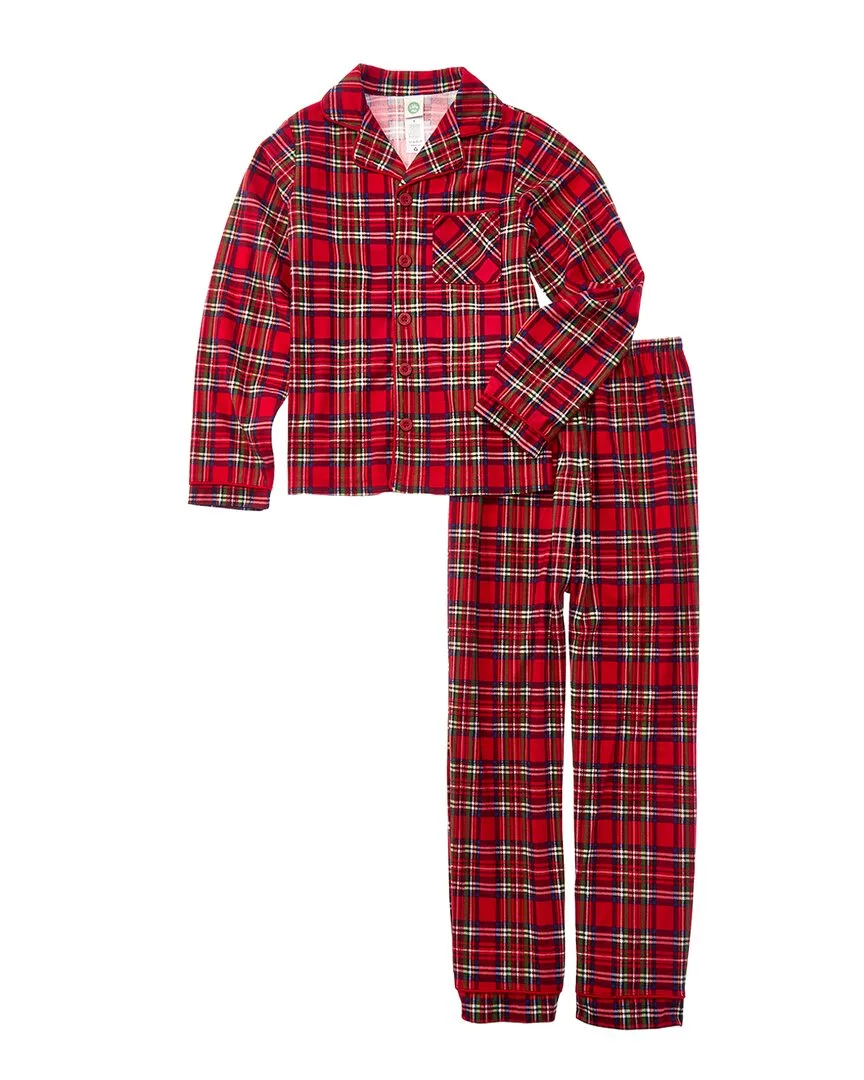 Plaid Coat Pajama by Little Me