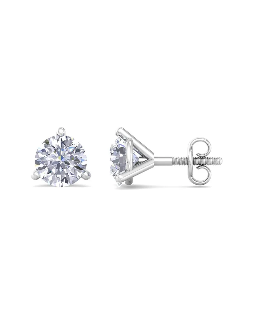 14K 2.00 ct. tw. Lab-Grown Diamond Earrings by Superjeweler