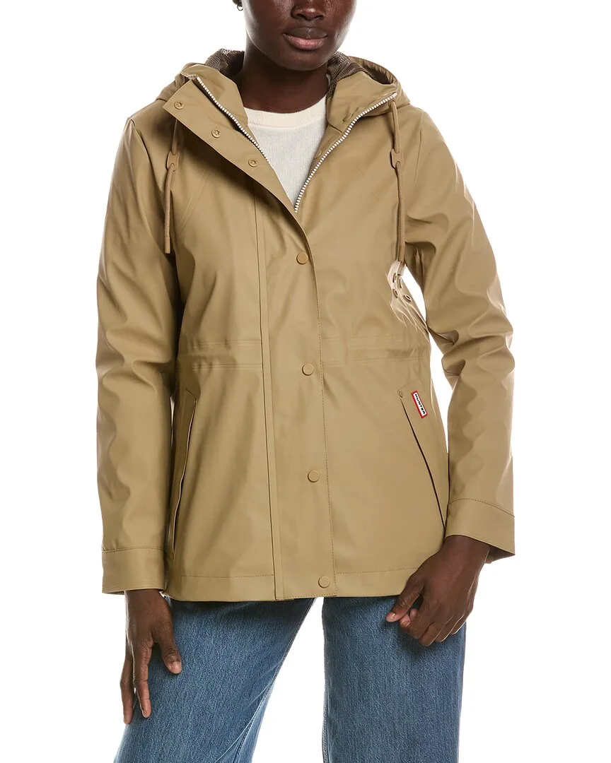 Abbey Rubberized Short Rain Jacket
