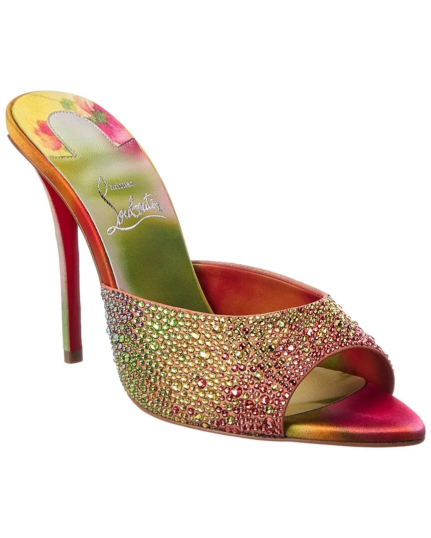 Miss Z 100 Suede Mule by Christian Louboutin