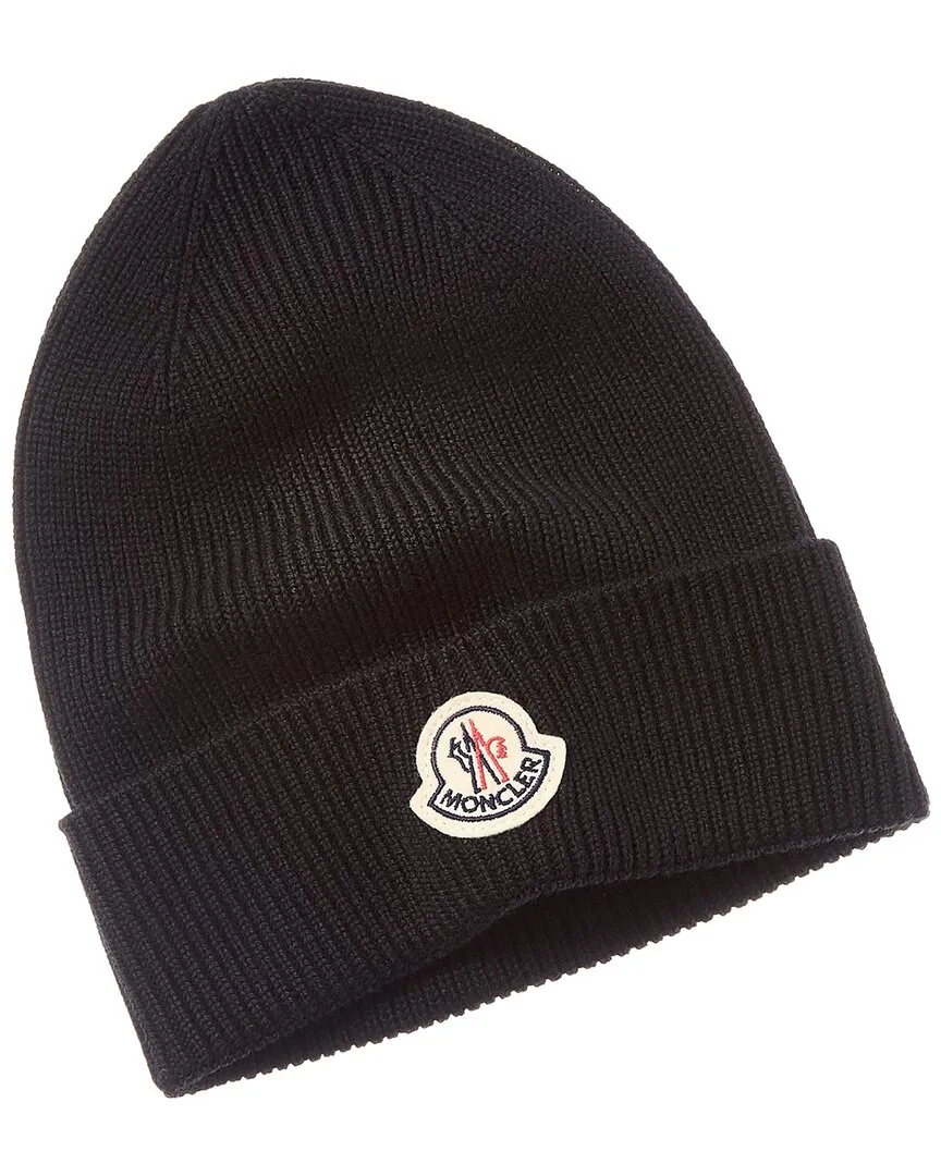 Wool Beanie by Moncler