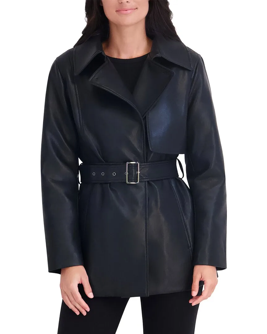 Faux Leather Jacket by Kenneth Cole