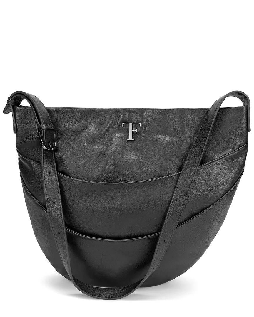 The Paris Slouchy Leather Hobo Bag by Tiffany & Fred Paris