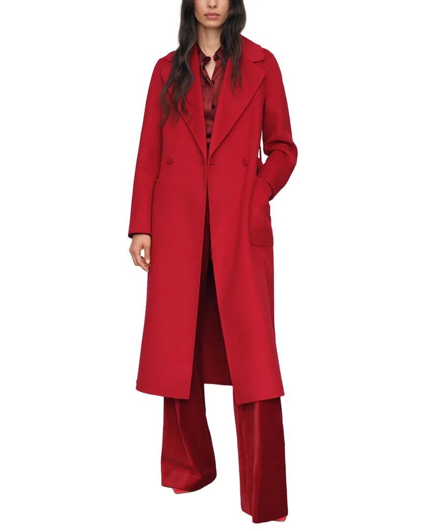 Lucia Long Coat by Reiss