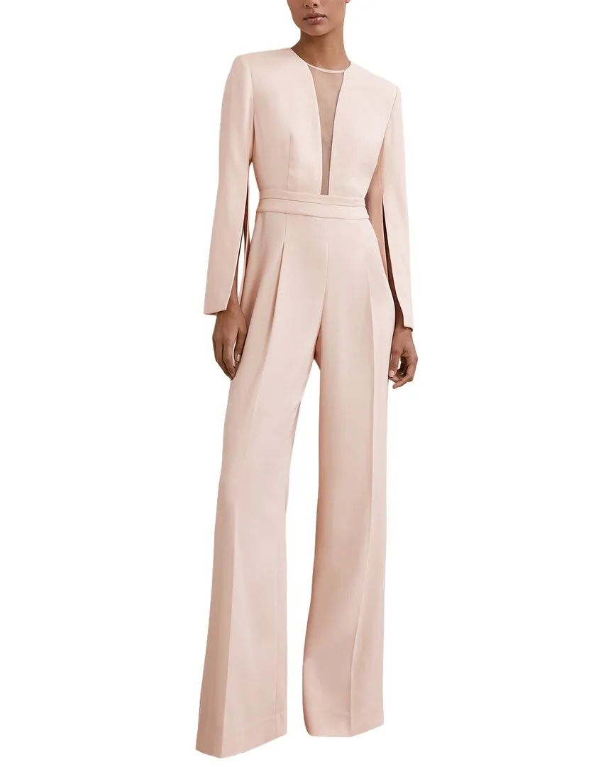 Evora Wide Leg Jumpsuit by Reiss