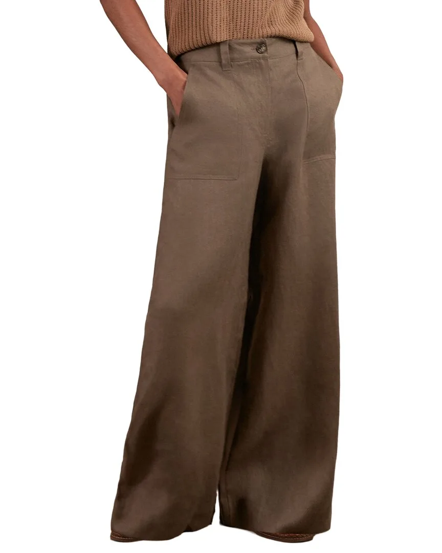 Ashby Wide Leg Pant by Reiss