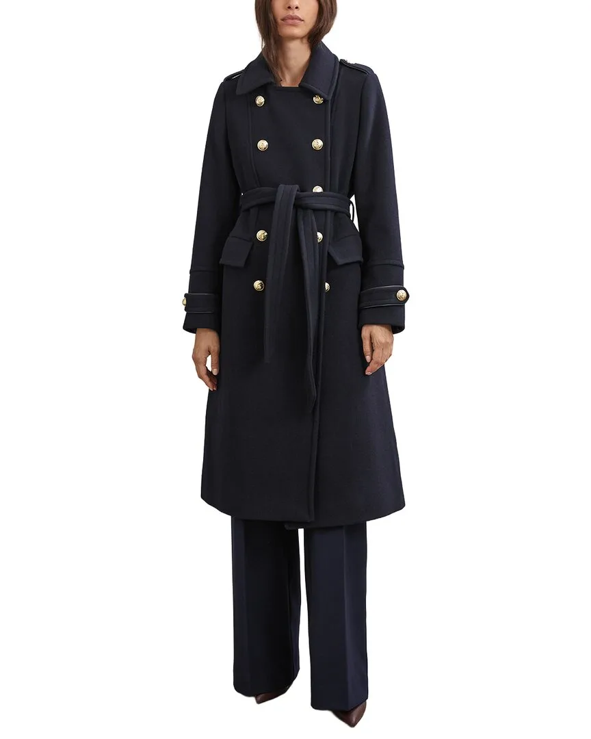 Farley Long Coat by Reiss
