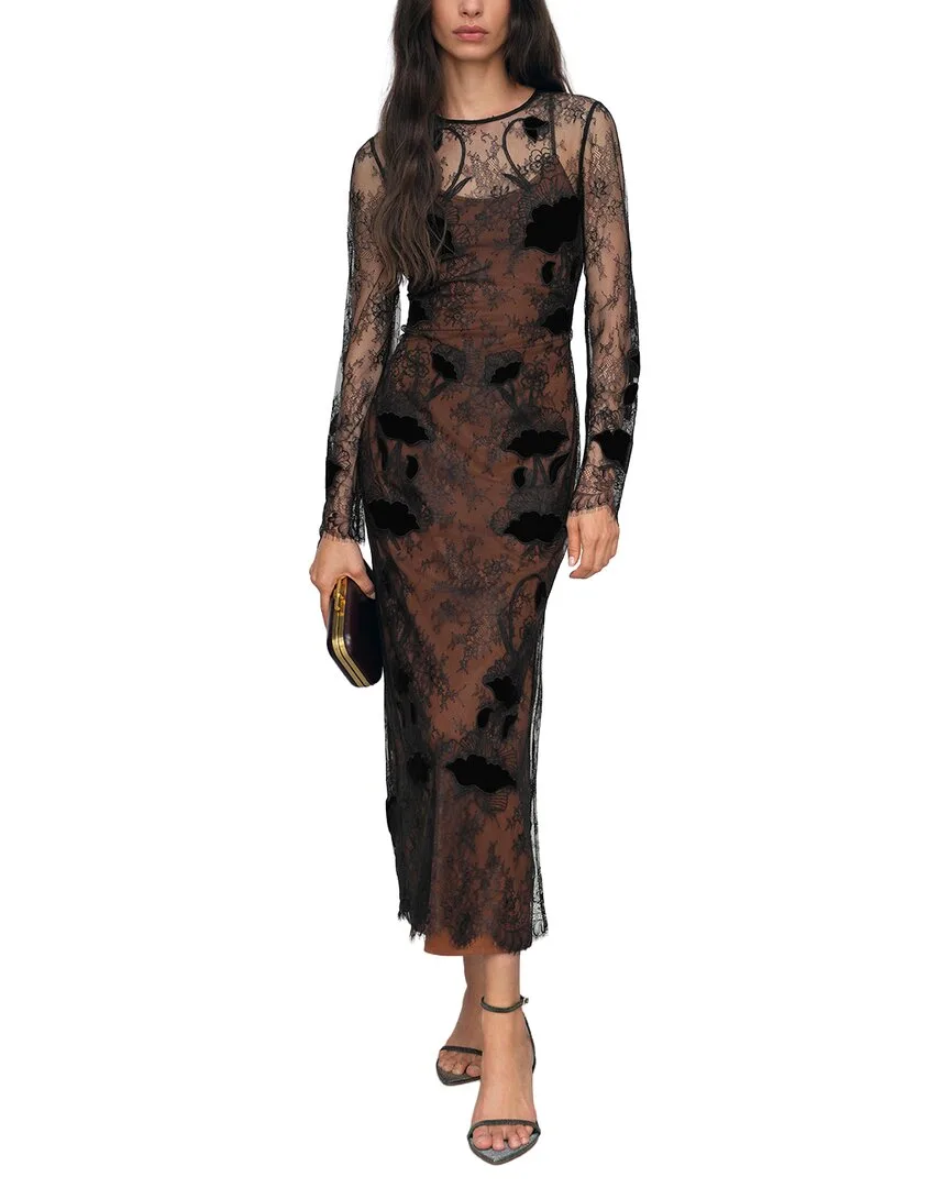 Lulu Fitted Dress by Reiss