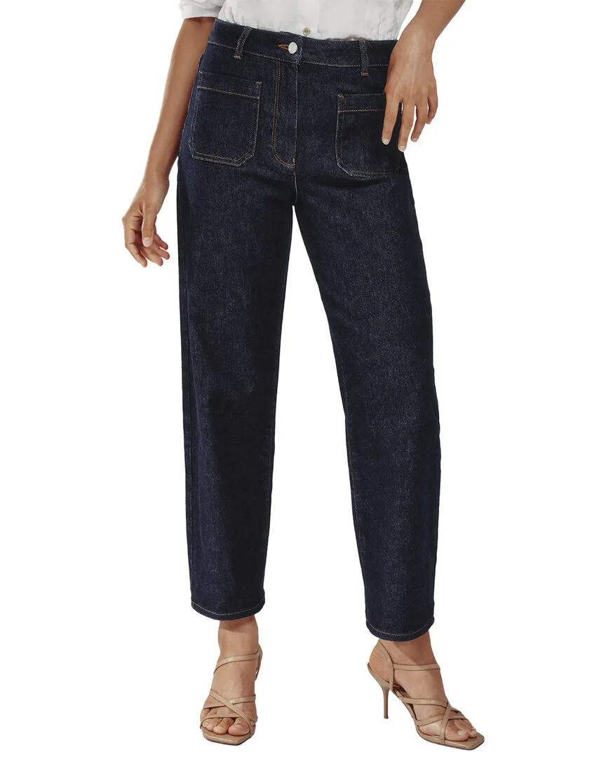 Marcie Straight Fit Jean by Reiss