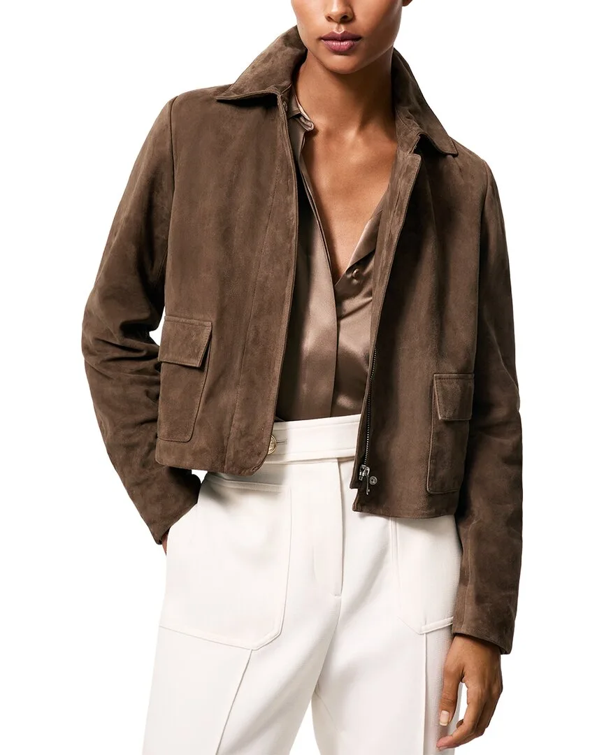 Drew Suede Leather Suede Jacket