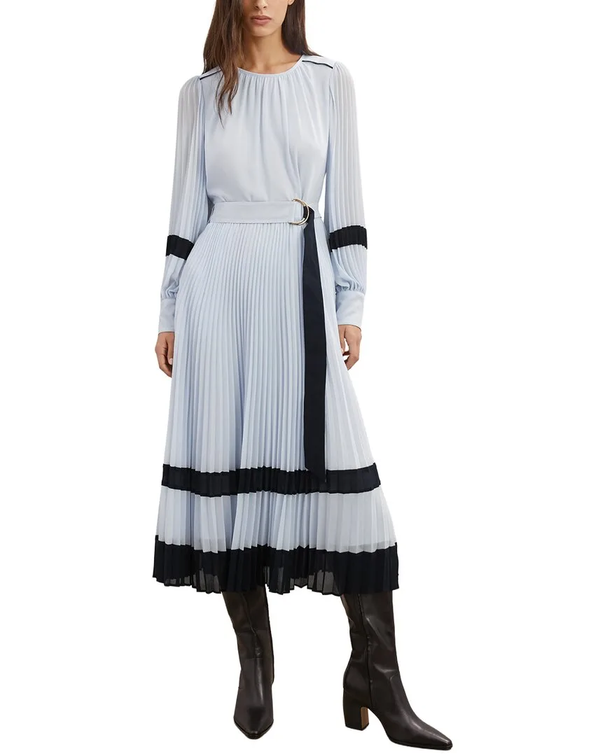 Tori Waisted Dress by Reiss