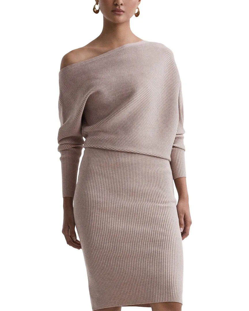 Lara Knitted Dress by Reiss