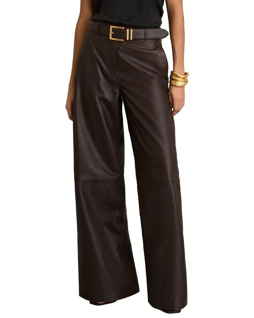 Mercey Wide Leg Pant by Reiss