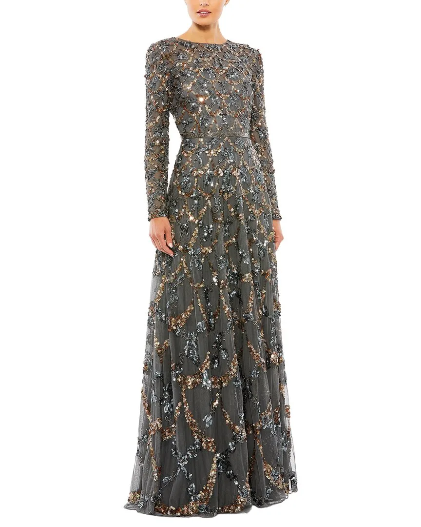 Mac Duggal Detail Embellishment Dress by M.A.C.