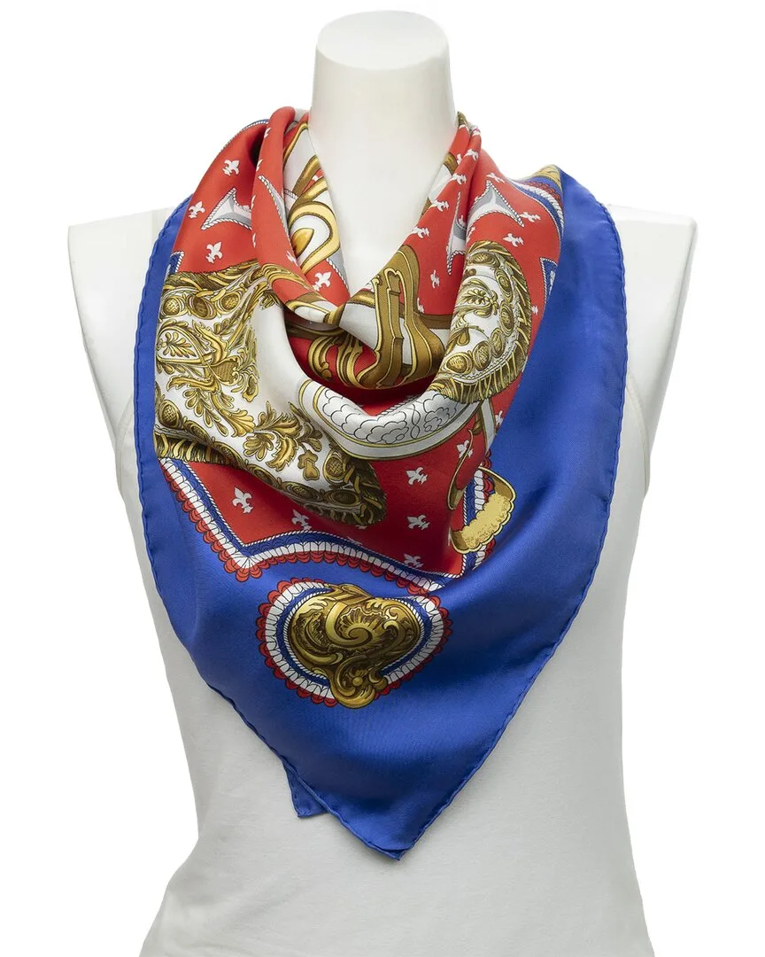 Selles Housse by Christiane Vauzelles Scarf (authentic Pre-Loved)