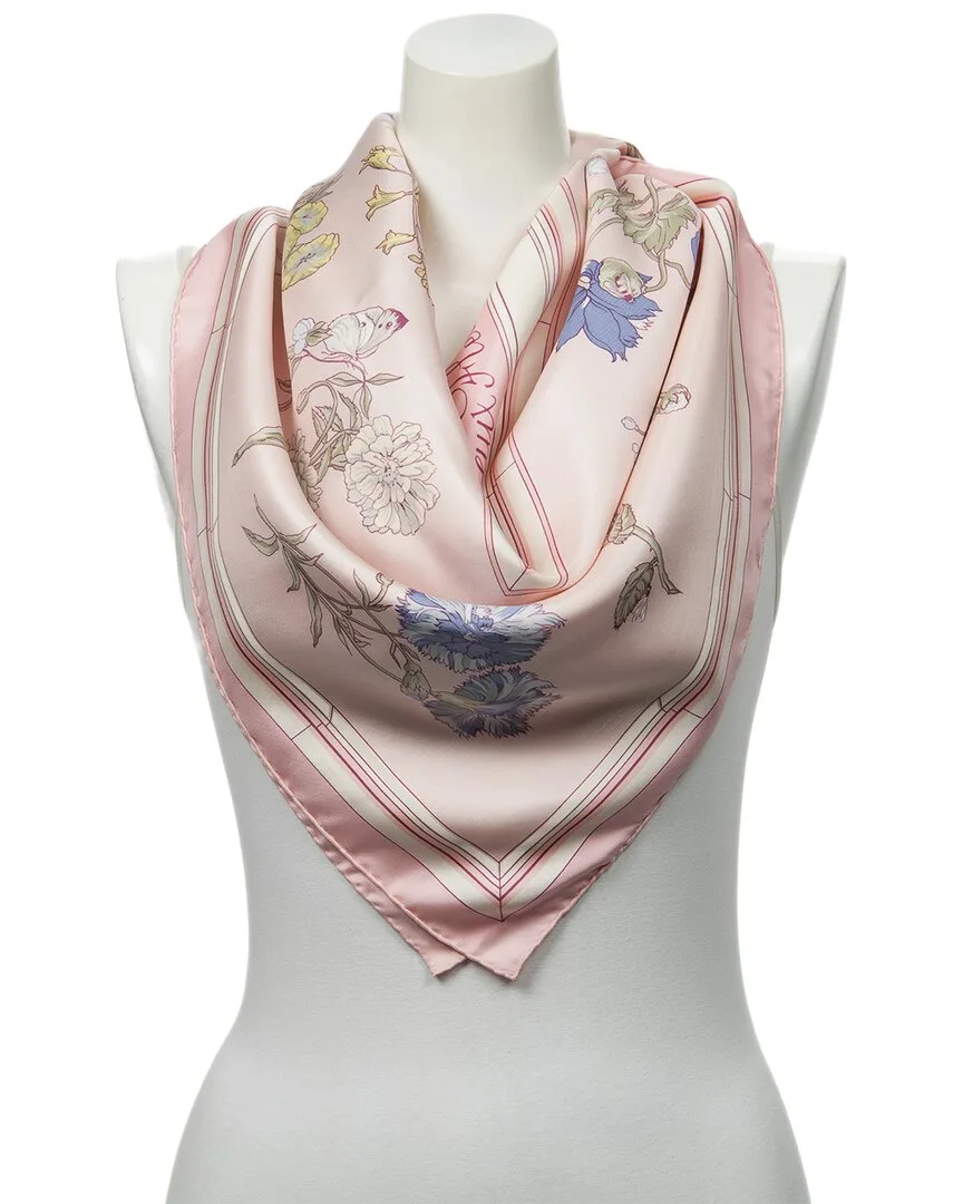 Quai Aux Fleurs by Hugo Grygkar Scarf (authentic Pre-Loved)