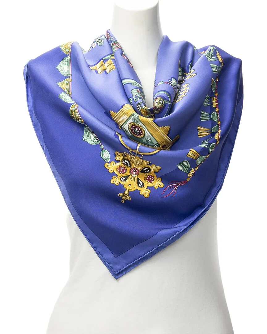 Parures Des Sables by Laurence Bourthoumieux Scarf (authentic Pre-Loved) by Herms