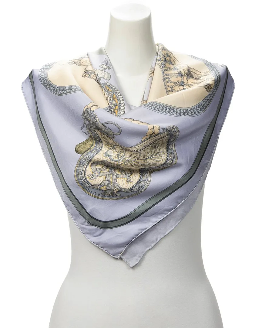 Grand Apparat by Jacques Eudel Scarf (authentic Pre-Loved) by Herms